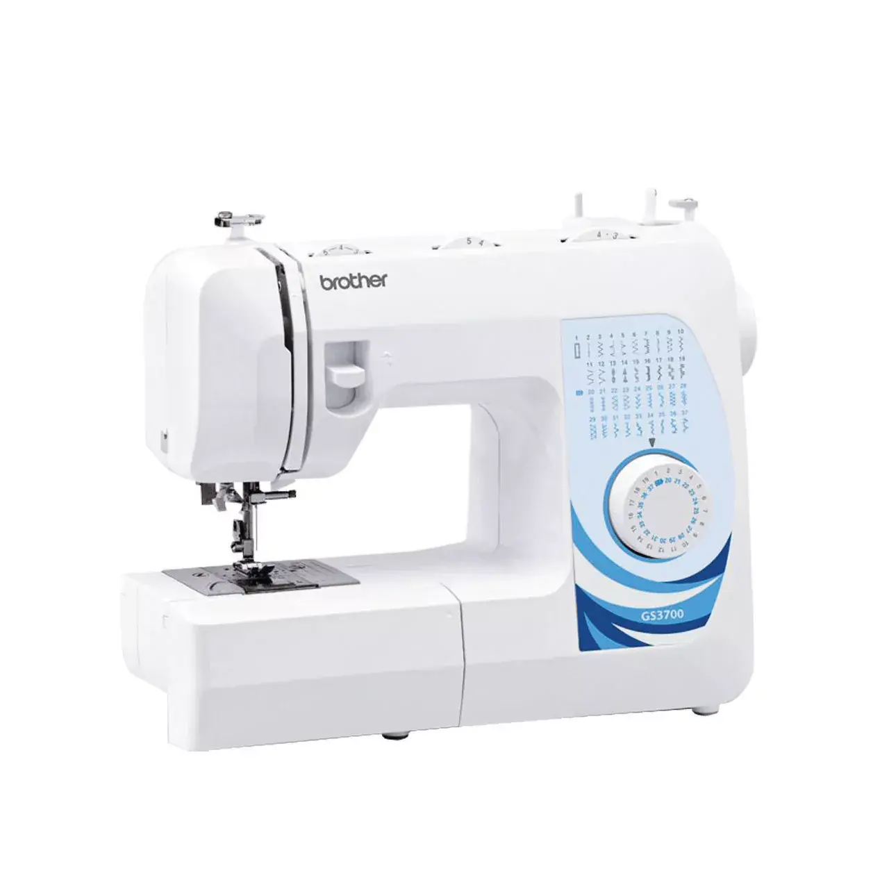 Brother GS3700 | Mechanical Sewing Machine | 37 Built-In Stitches | 1-Step Buttonhole & Needle Threader