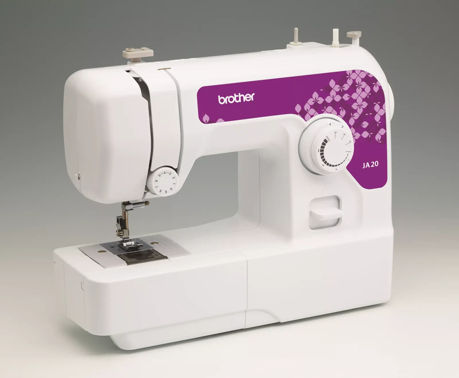 Brother JA20 | Mechanical Sewing Machine | 2 Built-In Stitches | Free Arm & LED Light, view 2