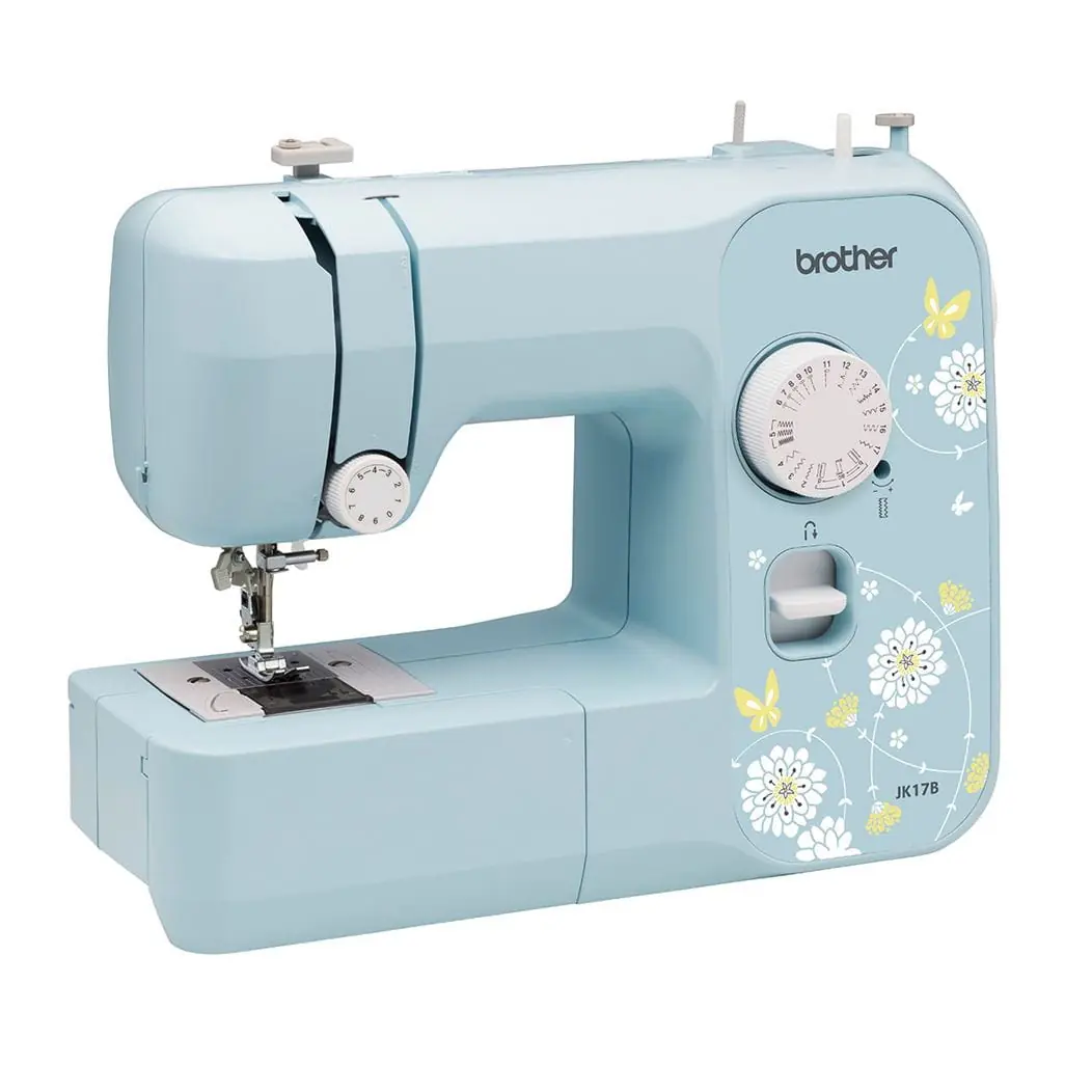Brother JK17B | Mechanical Sewing Machine | 17 Built-In Stitches | Needle Threader & Quick-Set Bobbin, view 2