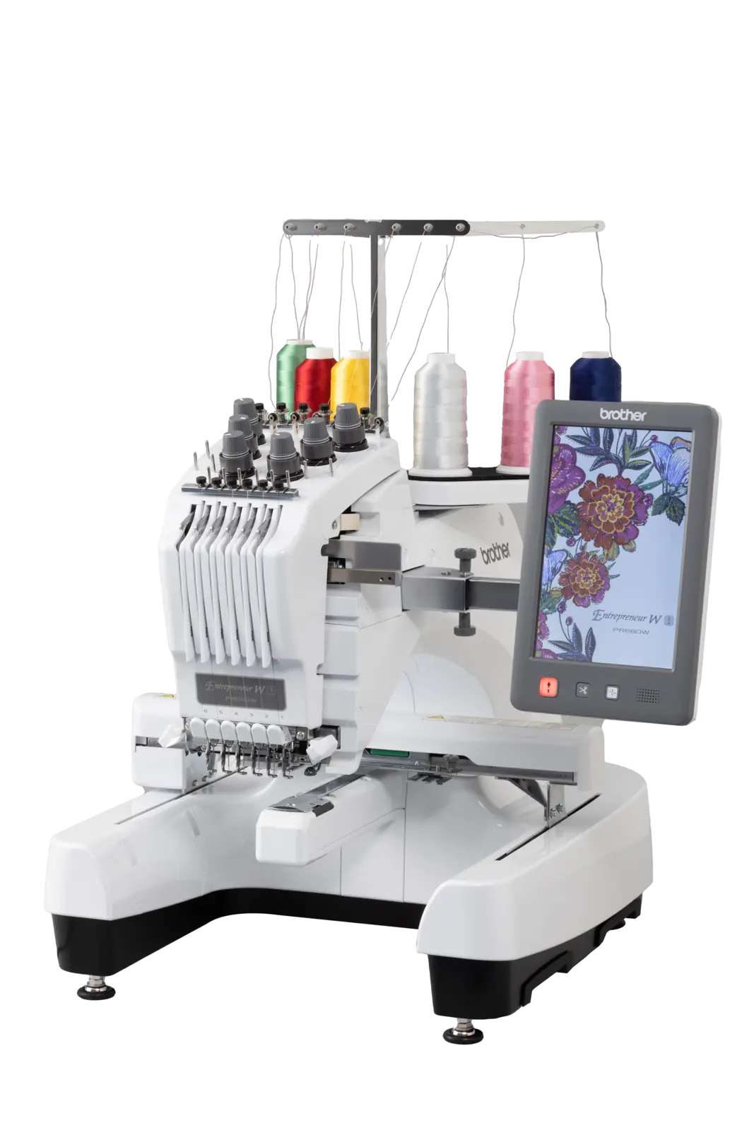 Brother PR680W 6-Needle Embroidery Machine | 200 × 300 mm Area | Wi-Fi, 10.1-Inch Touchscreen & Crosshair Light