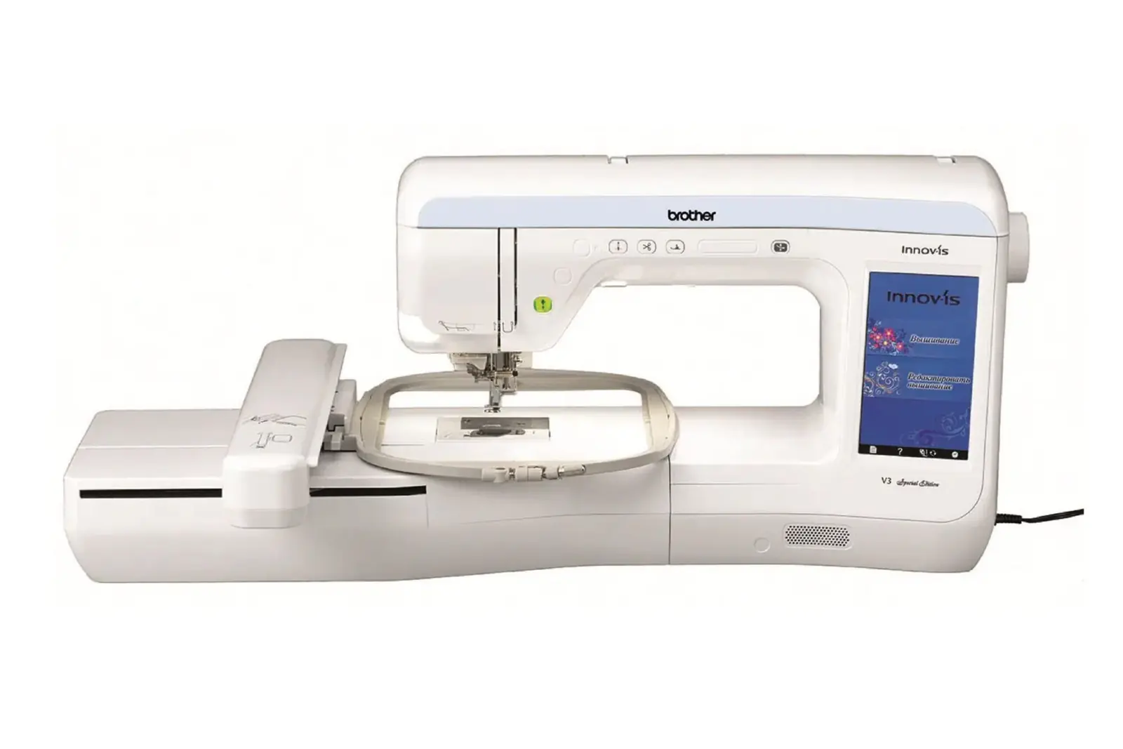 Brother Innov-is V3 SE Long-Arm Embroidery Machine | 300 × 200 mm Area | 1,050 SPM | Extra-Large Colour Touchscreen, view 2