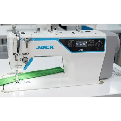 Jack A3C Computerised Industrial Lockstitch Machine | Auto Thread Trimmer, Direct Drive & Smart Panel | Stand & Table