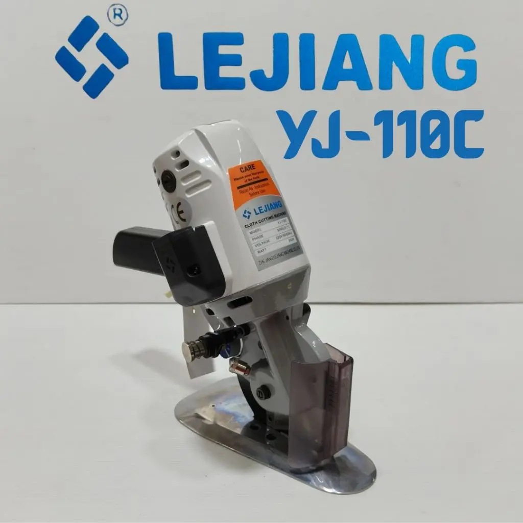 Lejiang YJ-110C | 250 W Round Knife Cloth Cutting Machine | 110 mm Blade | 32 mm Cutting Height, view 2