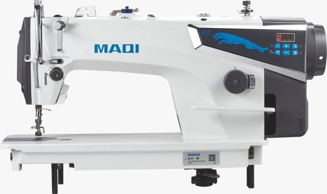 MAQI Q2-M | Direct-Drive Single-Needle Lockstitch Machine | Auto Thread Trimmer | 5,000 SPM