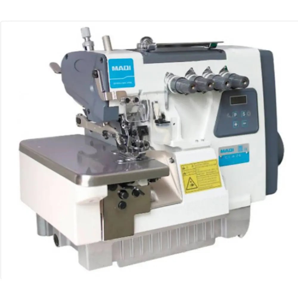MAQI C1-4-24 | 4-Thread Direct-Drive Industrial Overlock Machine | Differential Feed, LED & Speed Control, view 2
