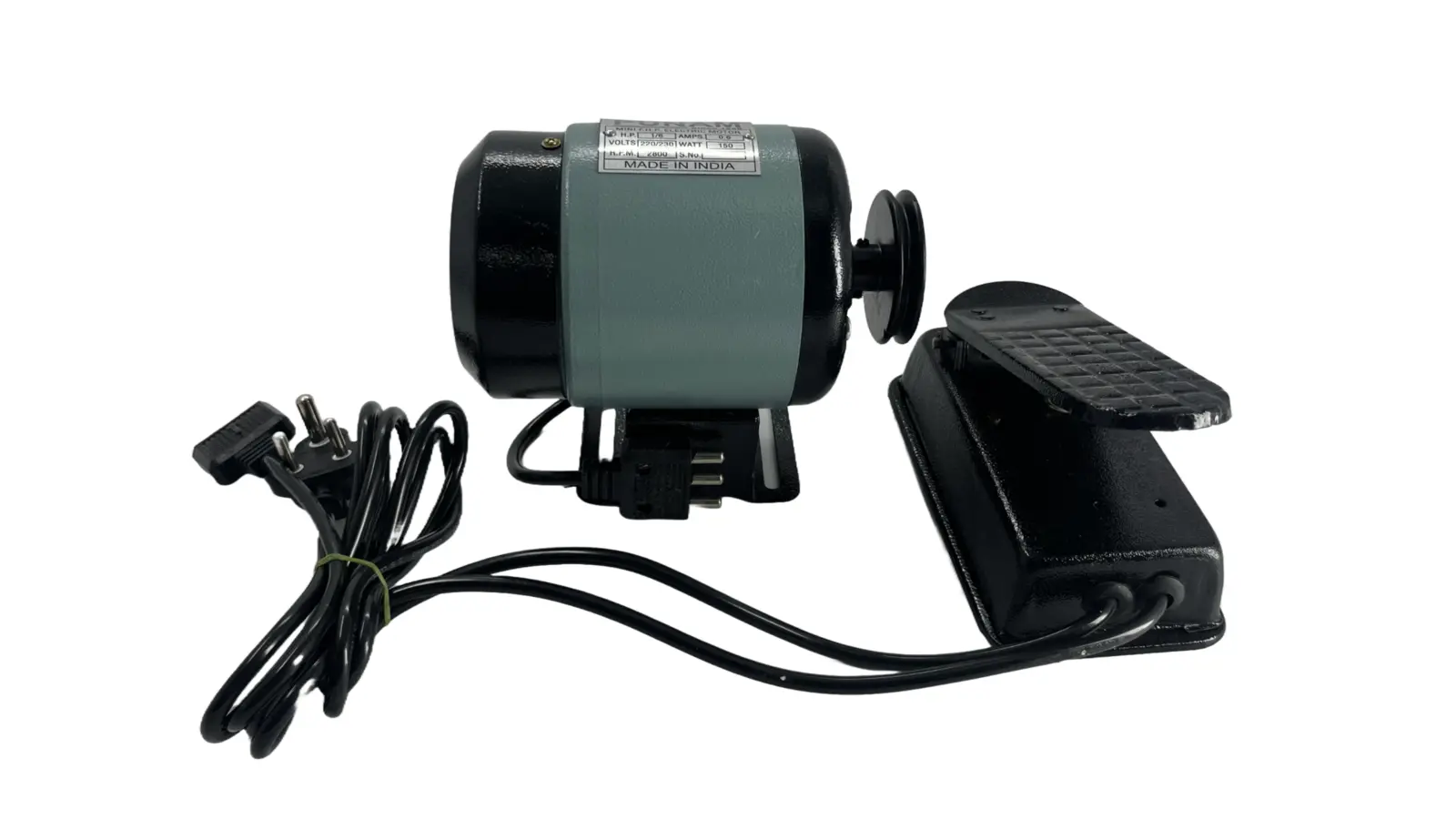 Punam Carbon-Less Sewing Machine Motor | Variable Speed | 1/6 FHP, view 5