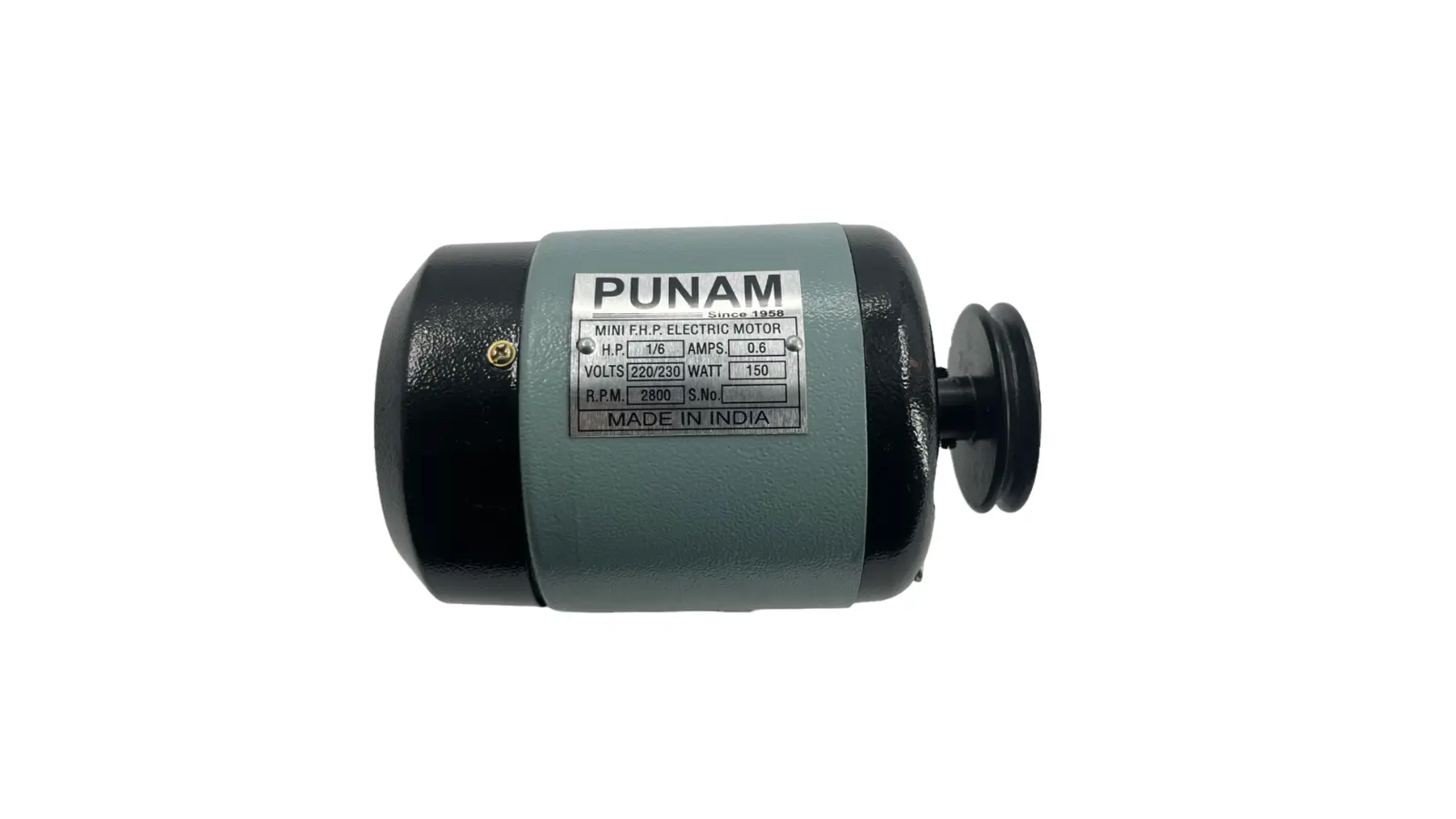 Punam Carbon-Less Sewing Machine Motor | Variable Speed | 1/6 FHP, view 3