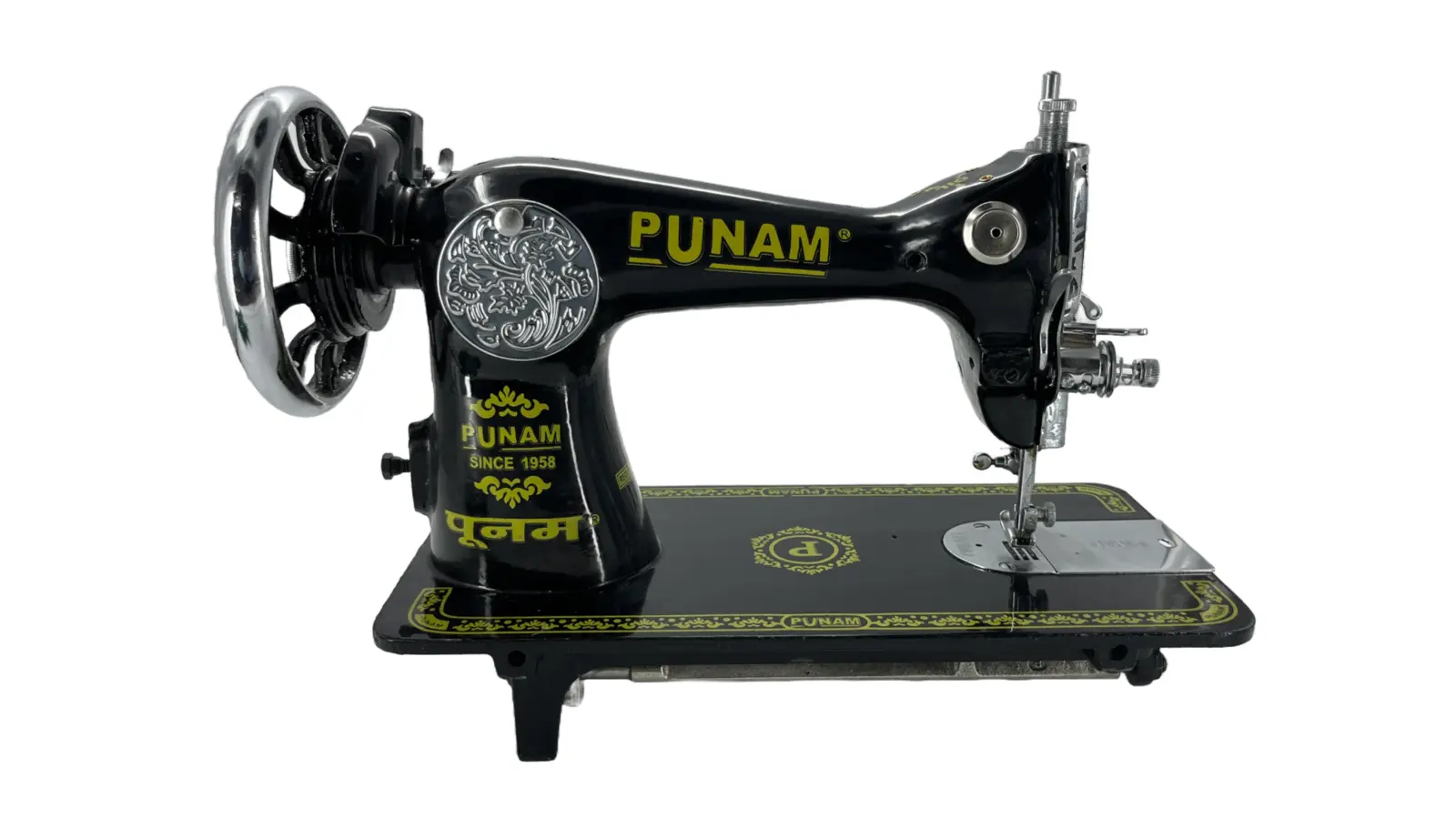 Punam Classic Tailor SV | Black | Traditional Straight-Stitch Sewing Machine, view 2