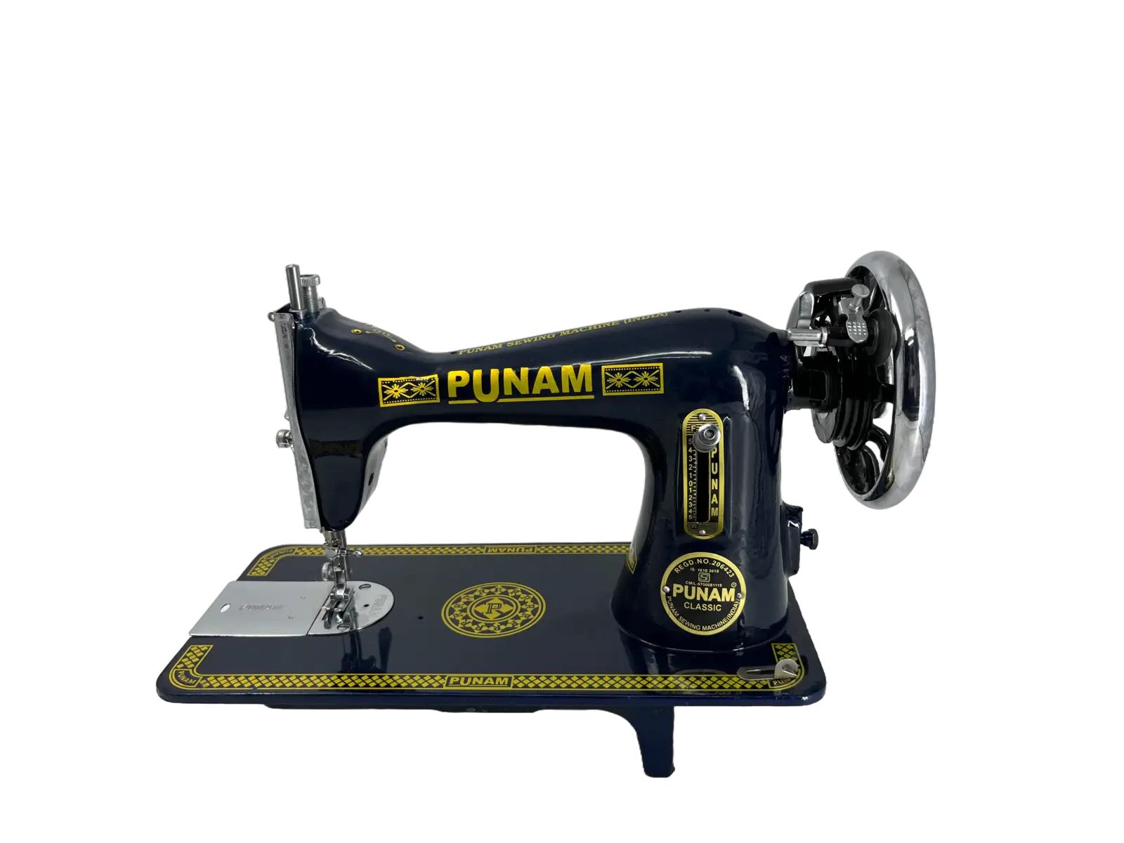 Punam Classic Tailor SV | Blue | Traditional Straight-Stitch Sewing Machine, view 1