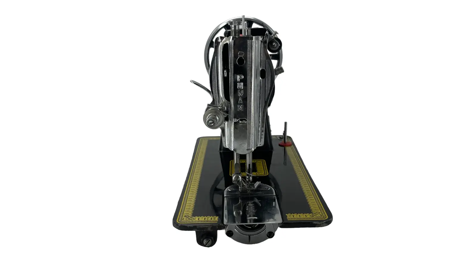 Punam Delux Model SV | Black | Traditional Straight-Stitch Sewing Machine, view 3