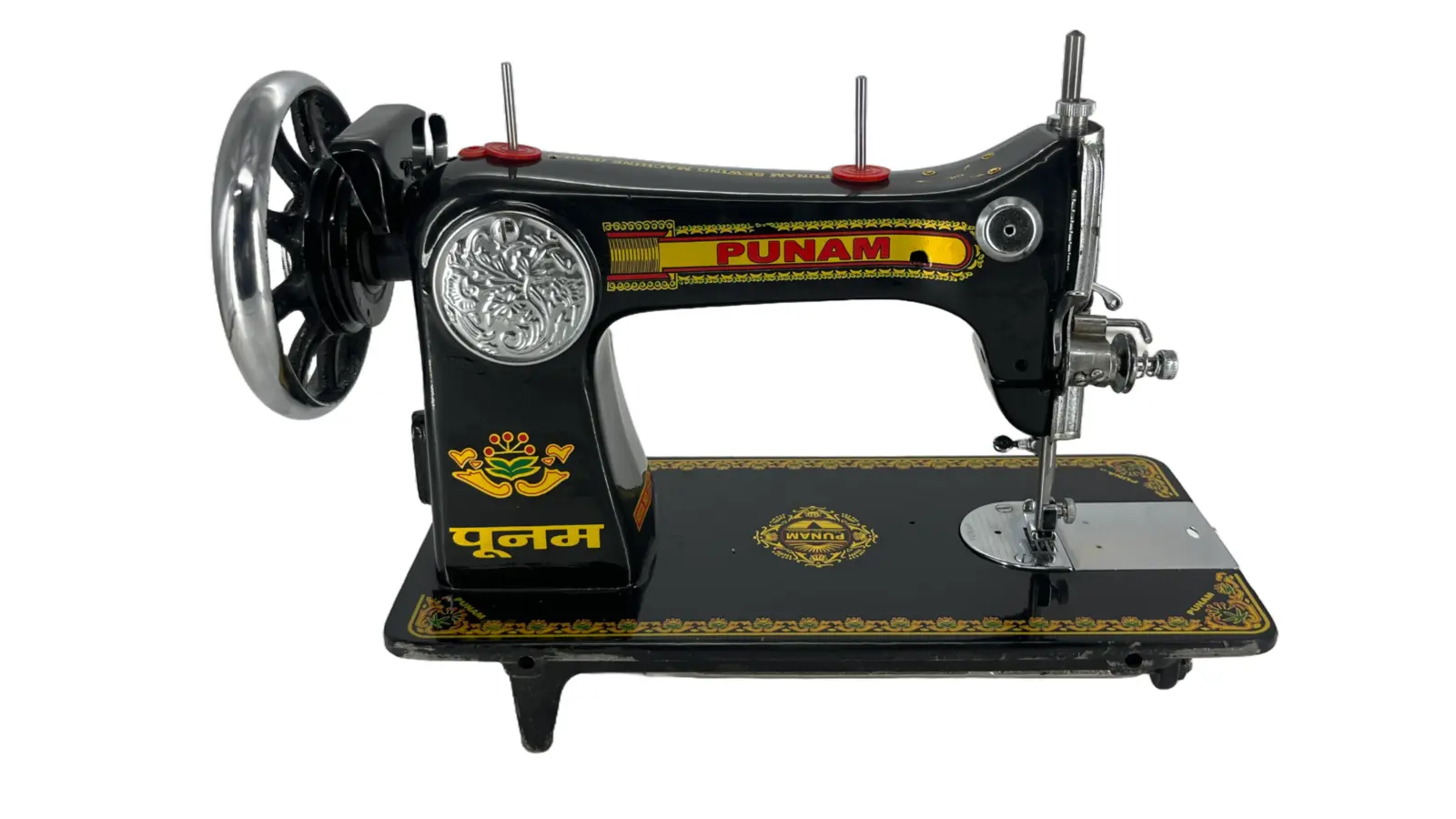 Punam Kissan Popular SV | Black | Traditional Straight-Stitch Sewing Machine, view 2