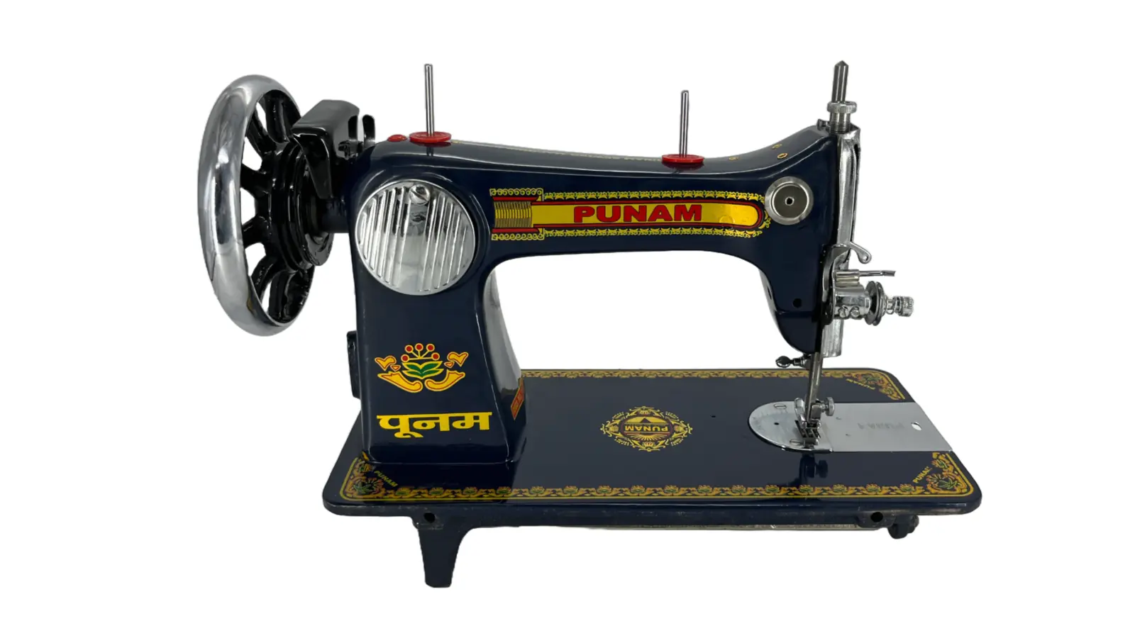 Punam Kissan Popular SV | Blue | Traditional Straight-Stitch Sewing Machine, view 2