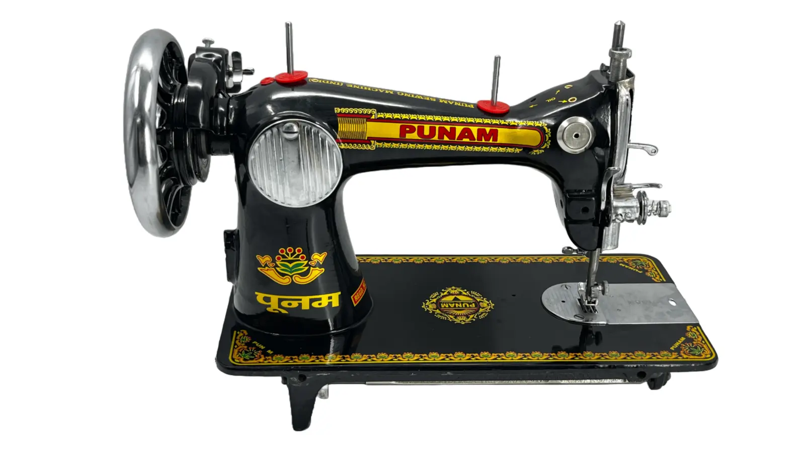 Punam Kissan Tailor SV | Black | Traditional Straight-Stitch Sewing Machine, view 2