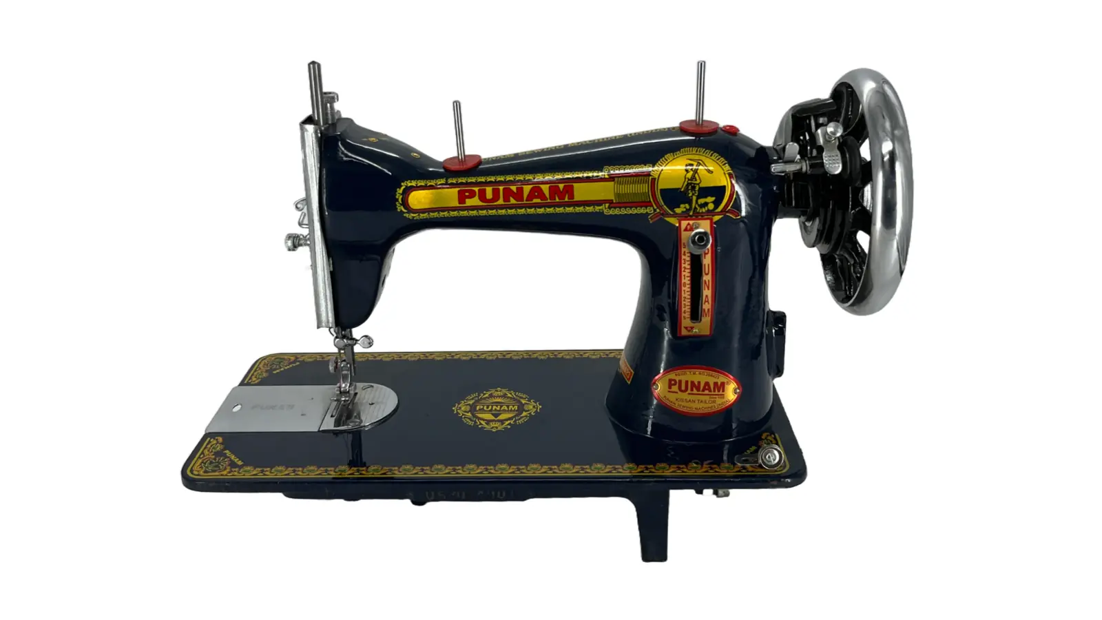 Punam Kissan Tailor SV | Blue | Traditional Straight-Stitch Sewing Machine, view 1
