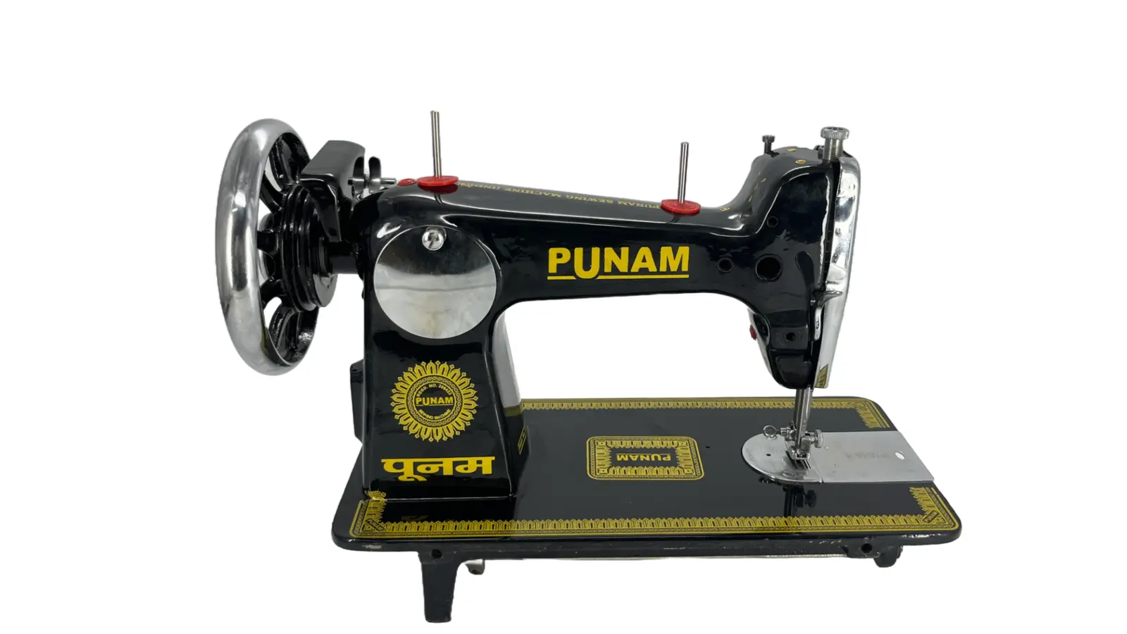 Punam Link SV | Black | Traditional Straight-Stitch Sewing Machine, view 2