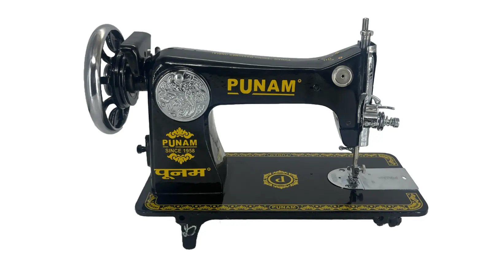 Punam Magic Square SV | Black | Traditional Straight-Stitch Sewing Machine, view 2