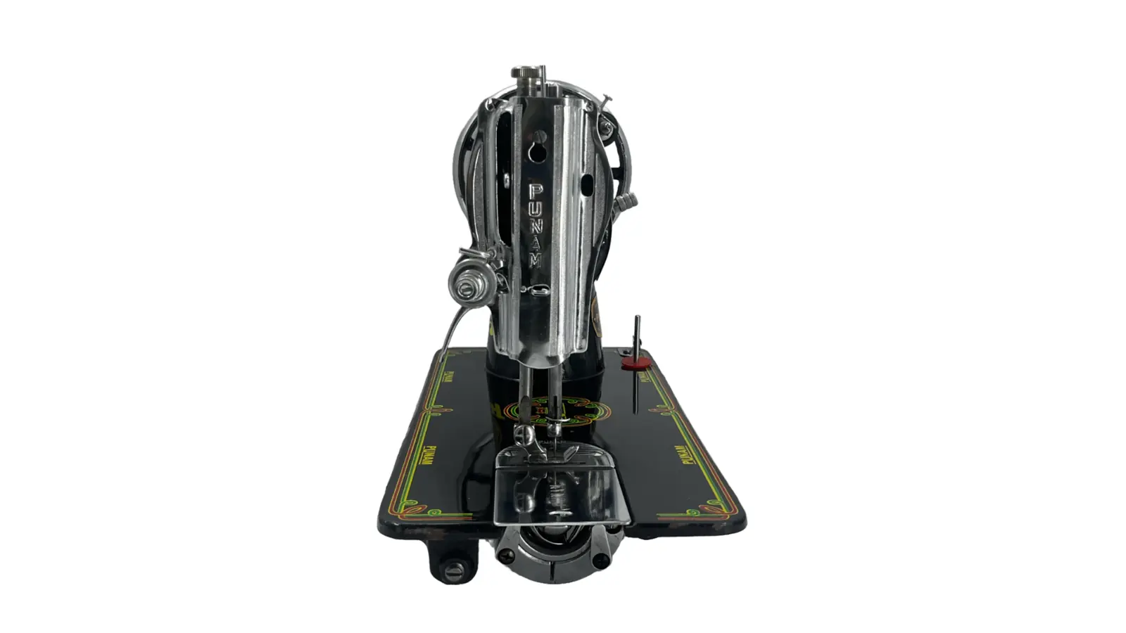 Punam Nutan SV | Black | Traditional Straight-Stitch Sewing Machine, view 3