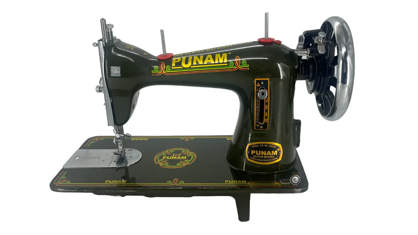 Punam Nutan SV | Mehndi | Traditional Straight-Stitch Sewing Machine, view 2