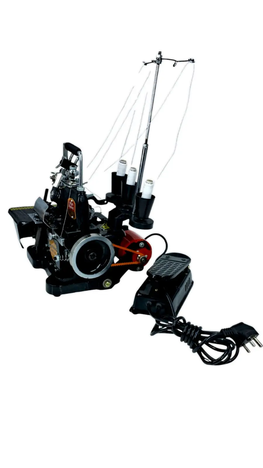 Punam Portable Overlock Machine with Motor | Edge Finishing, view 2