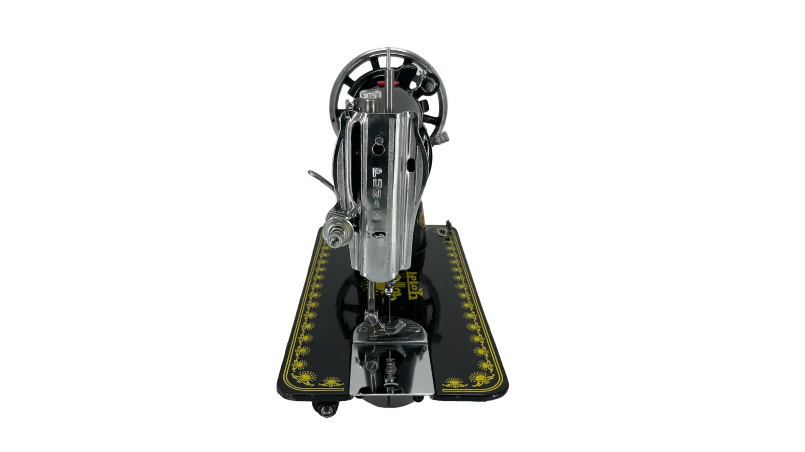 Punam Star Round SV | Black | Traditional Straight-Stitch Sewing Machine, view 3