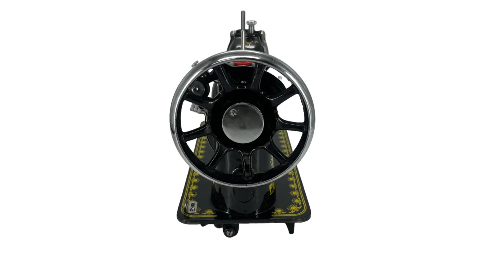 Punam Star Round SV | Black | Traditional Straight-Stitch Sewing Machine, view 4