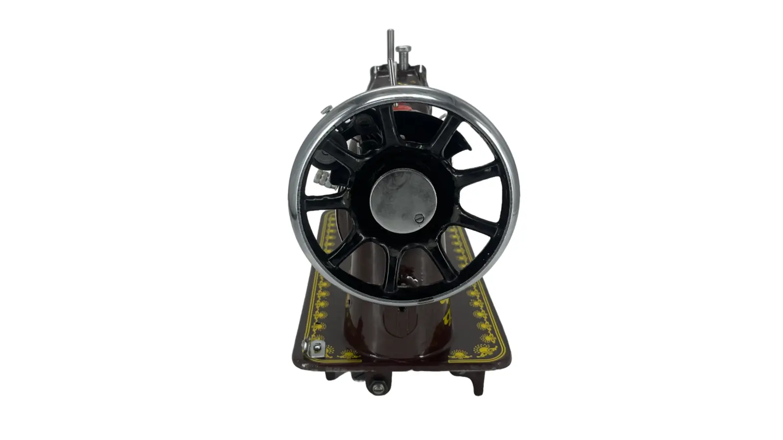 Punam Star Round SV | Brown | Traditional Straight-Stitch Sewing Machine, view 4