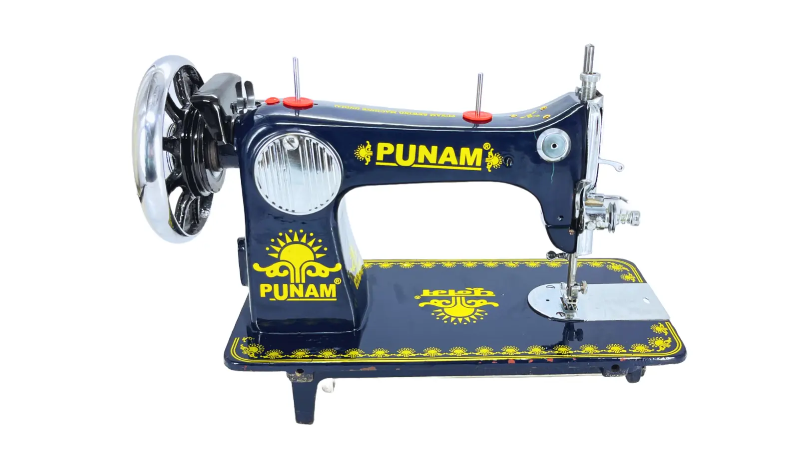 Punam Star Square SV | Blue | Traditional Straight-Stitch Sewing Machine, view 2