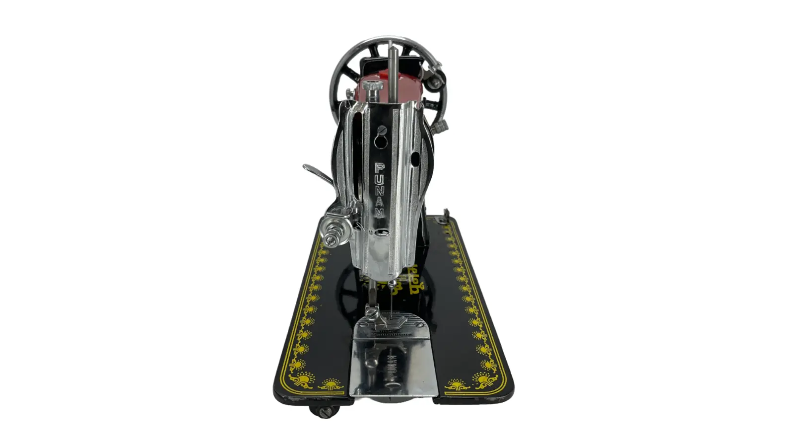 Punam Star Square SV | Red Black | Traditional Straight-Stitch Sewing Machine, view 3