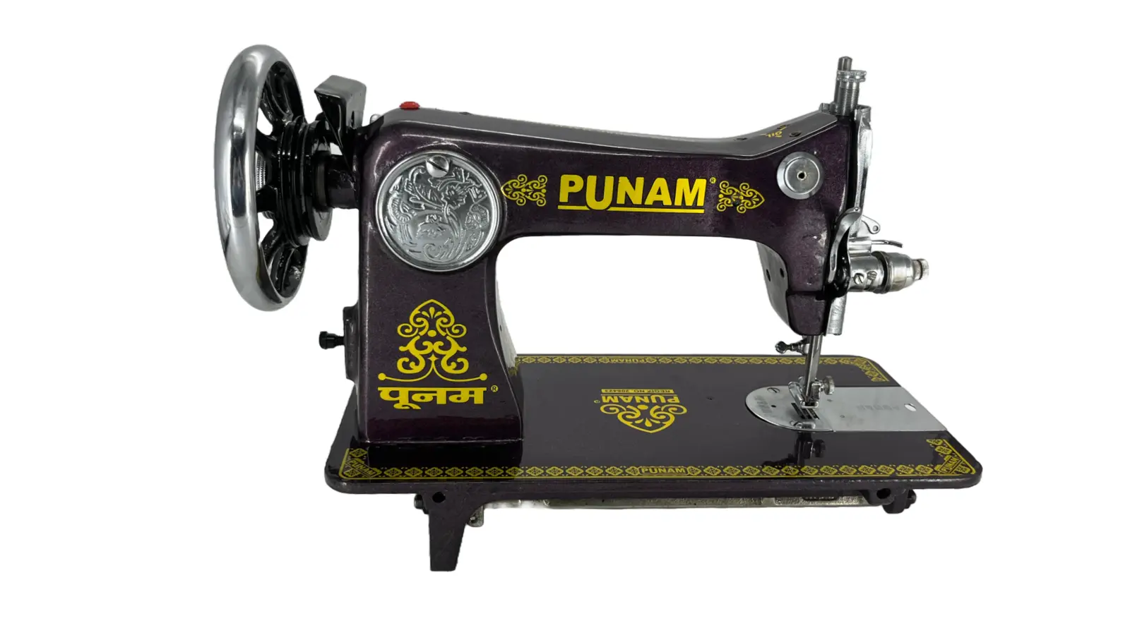 Punam Super Square SV | Purple | Traditional Straight-Stitch Sewing Machine, view 2