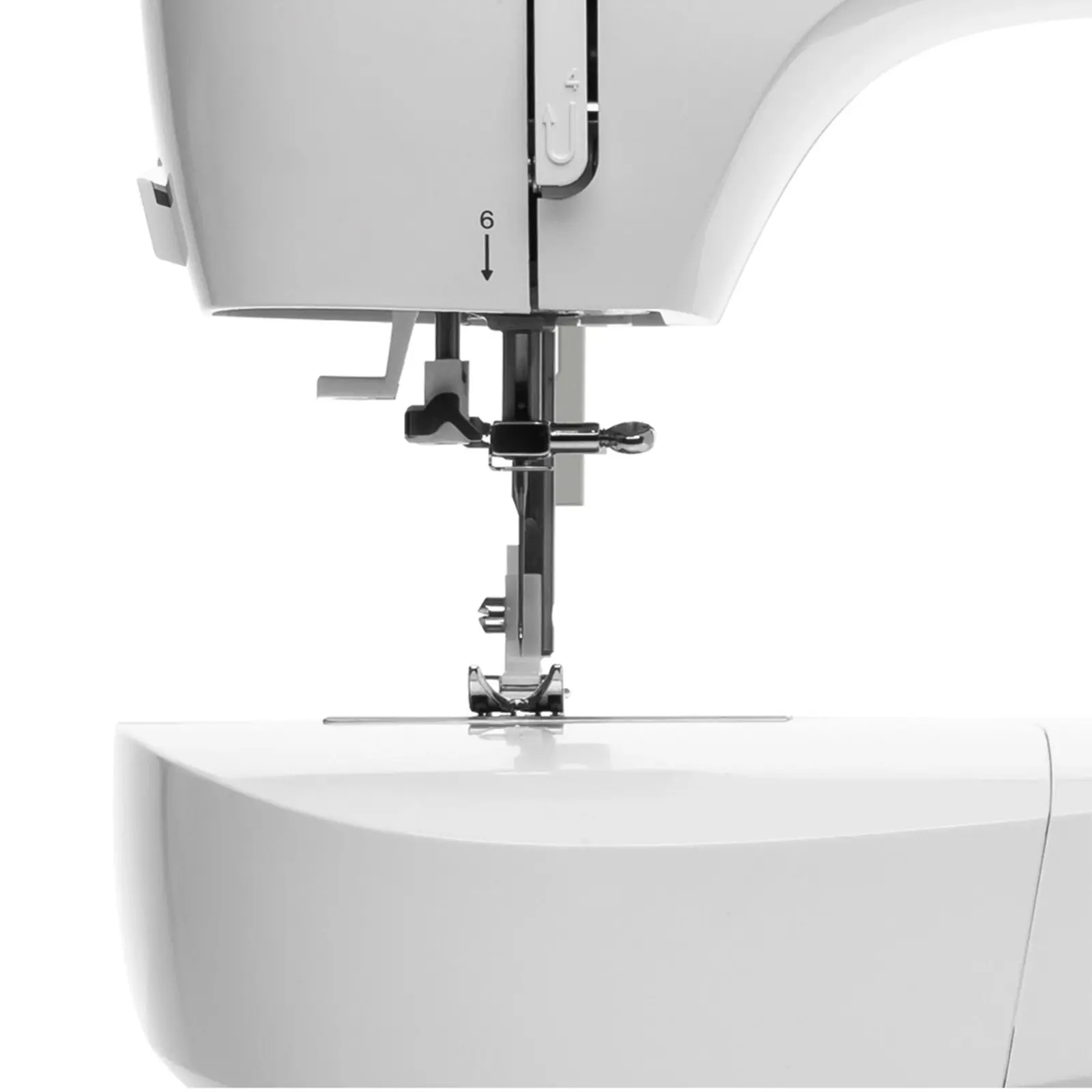 Singer M2605 Zig-Zag Sewing Machine | 19 Built-In Stitches | 32 Stitch Functions | Presser-Foot Pressure Adjustment, view 3
